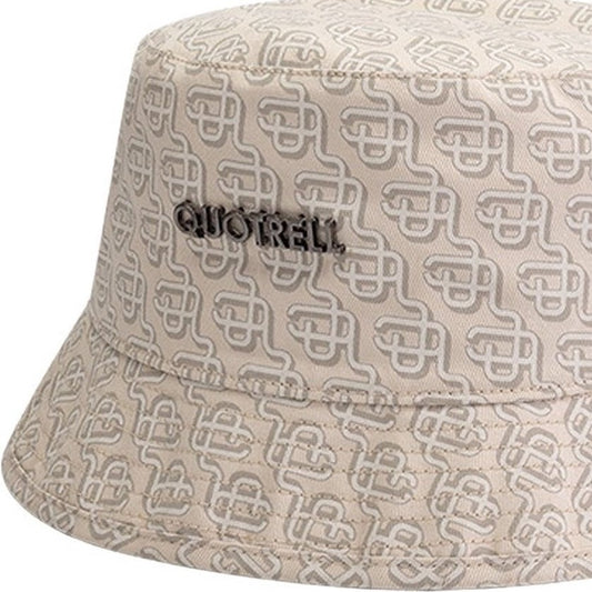 QUOTRELL MODENA BUCKET HAT - BEIGE MONOGRAM