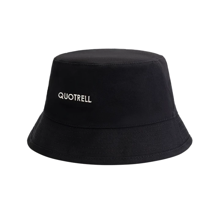 QUOTRELL MODENA BUCKET HAT - BLACK