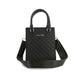 MONOGRAM HANDBAG - BLACK